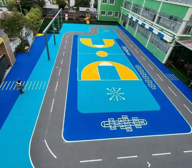 吉林市幼儿园塑胶跑道混合型塑胶跑道 - 哪里好